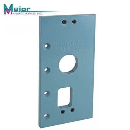 MAJOR Major: HIT-45AR7 - Adams Rite 4550 Deadlock Lever Opening Template MJR-HIT-45AR7